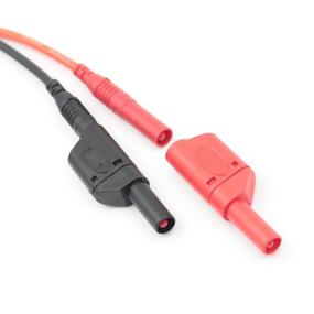 img 2 attached to 🔌 10Pcs Fully Insulated Multimeter Test Leads with Banana Plugs & Stackable Connectors