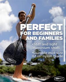 img 2 attached to 🏄 Lightweight SUP Paddle - Adjustable, Durable, and Travel-Friendly