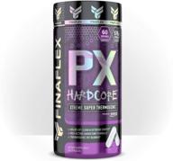⚡️ introducing px hardcore xtreme super thermogenic for extended hours of clean and extreme energy (60 count) logo