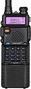 img 4 attached to 📻 TIDRADIO GM-5R GMRS Двухдиапазонное радио с возможностью ретранслятора, продленным аккумулятором на 3800 мАч, двойным сканирующим приемником и 11 каналами NOAA для прогноза погоды.