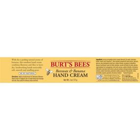 img 1 attached to Медовый крем для рук Burt's Bees с пчелиным воском и бананом - банка 2 унции