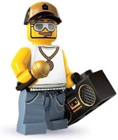 img 1 attached to 🎤 Lego Minifigures Male Rapper Mini Figure: Unleash the Hip-Hop Superstar!