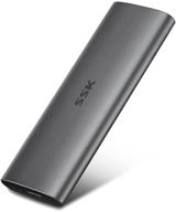 💾 ssk 1tb portable external ssd: high-speed usb-c mini ssd for laptop, typc c phones, and more, with 550mb/s data transfer logo