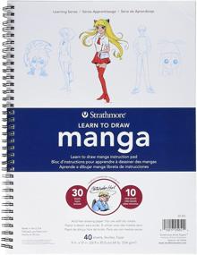 img 1 attached to 🎨 Discover Strathmore 200 Learning Series Manga Pad: A Must-Have Tool for Drawing Manga