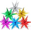 explosion point，colorful starburst halloween decoration logo