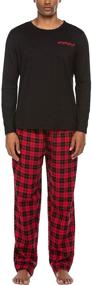 img 4 attached to Men's Ekouaer Sleepwear Pajamas Nightwear Loungewear Clothing