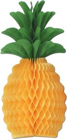 img 1 attached to 🍍 Tropical Vibes: Beistle 12-Pack Tissue Pineapple, 20-Inch for Lively Decor!