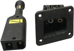 img 1 attached to 🔌 EZGO Powerwise Charger Receptacle Plug for EZGO Medalist & TXT(98+) DCS/PDS - Dr. Access OEM#73345G01/73051-G29+73063-G01