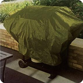img 2 attached to Hanjet Lightweight 8x10 Outdoor Tarp - 5 Mil Thickness, Waterproof Camping Tarp Shelter for Boat Pool - Army Green with Grommets