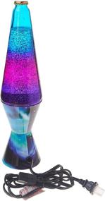 img 3 attached to 🌌 Nordic Vibes: 14.5-inch LVA2160 Colormax Lamp - Glittery Northern Lights, Clear Liquid & Decal Base