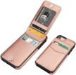 iphone 7 iphone 8 iphone se 2020 case wallet with credit card holder cell phones & accessories and cases, holsters & clips logo