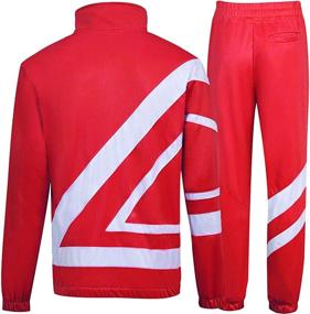 img 3 attached to MACHLAB Activewear Tracksuit Sports Casual Sports & Fitness