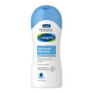 🧴 cetaphil ultra gentle refreshing body wash - aloe vera, calendula, vitamin b5, hypoallergenic - pack of 3, 16.9oz - for dry to normal, sensitive skin - paraben & fragrance free - dermatologist tested logo