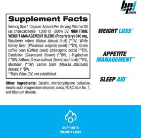 img 3 attached to 🔥 BPI Sports Nite Burn - Fat Burner & Sleep Aid - Keto-Friendly - Boost Metabolism & Relaxation - Weight Loss Supplement - 30 Servings - 640mg