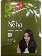 pure & natural neha herbal mehndi: 55 gm x 3 pack logo