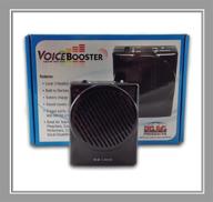 🔊 portable voicebooster 10watt black mr1506 voice amplifier by tk products - ideal for teachers, coaches, tour guides, presentations, costumes, and more logo
