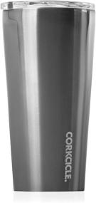 img 4 attached to Изолированная бутылка Corkcicle из нержавеющей стали Gunmetal