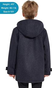 img 3 attached to 🧥 Winter Peacoat for Boys - Elegant SOLOCOTE SLN6005 Clothing