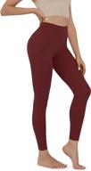 ododos women's high waisted leggings - lightweight, ultra-soft, and figure-flattering логотип