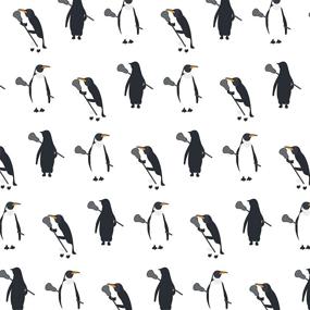 img 1 attached to Шорты для лакросса Penguins Pattern Pockets