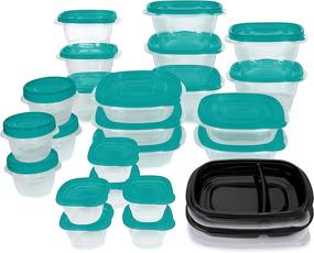 img 4 attached to Резиновые контейнеры Rubbermaid TakeAlongs, 50 штук