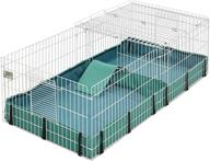 🐹 experience optimal comfort and space with guinea habitat guinea pig cage by midwest logo