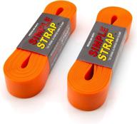 simple strap load-securing rubber tie down straps for movers and contractors logo
