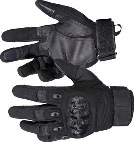 img 4 attached to YOSUNPING Tactical Motorcycle Gloves - Touchscreen, Ideal for Outdoor Military Use