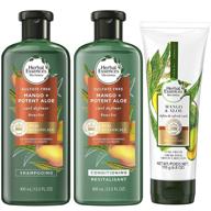 🌿 herbal essences biorenew shampoo with shampoo (3.5 oz) and curl cream (6.8 oz) logo