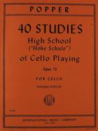 🎻 op. 73 cello studies: advanced high school level by david popper логотип