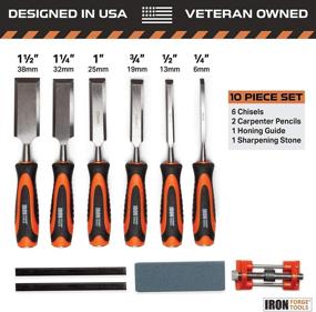 img 3 attached to 🔨 Enhance your Carpentry Crafts with the Ultimate Woodworking Chisel Set & Sharpening Kit