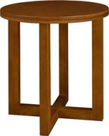 🍒 cherry regency chloe 21" round end table logo