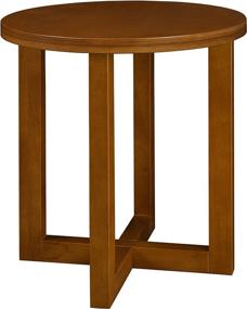 img 2 attached to 🍒 Cherry Regency Chloe 21" Round End Table