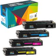 ⚙️ do it wiser 4060x series printer toner cartridge replacement for ricoh aficio sp c240sf c220s c220a c220dn c220n c221n c221sf c222dn c222sf (4 pack) logo