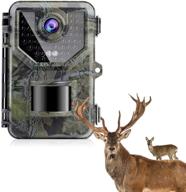 sesern портативная камера: ночное видение с активацией по движению, водонепроницаемая, с разрешением 20 мп и съемкой в формате 2.7k для охоты и игровых камер с lcd-экраном, диапазон обнаружения 120° и время срабатывания триггера 0.2 с. логотип