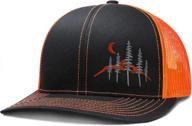 🌙 larix wild moon trucker hat логотип