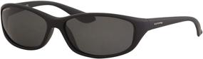 img 4 attached to Carrera 903 Sunglasses: Sleek Black Frame, Enhanced Vision with Gray Polarized Lenses (CA903S01V3RA)