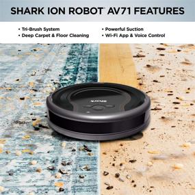 img 3 attached to Shark ION Robot Vacuum AV751: Wi-Fi Connected, 120min Runtime, Alexa-Compatible (Black)