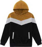 👕 sherpa hoodies hooded sweatshirt: top-quality outwear for boys' clothing logo