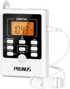 img 4 attached to PRUNUS J-157: Upgraded Pocket Radio with SOS Alarm, Flashlight & Headphones