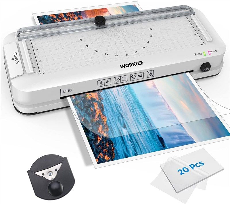 workize laminator thermal personal laminating 로고