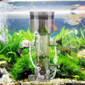 img 3 attached to 🐠 Delaman Protein Skimmer: Powerful Aquarium Pump Filter for Marine Water Fish Tanks, Small Size (#1)