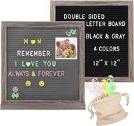 message changeable 4 colors letters tabletop logo