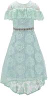 bow dream shoulder rhinestone girls' dresses - clothing for enhanced seo logo