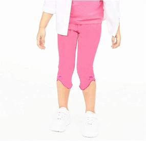 img 2 attached to 👧 Bron Kids' Toddler Little Leggings: Trendy Girls' Clothing for Comfortable Leggings