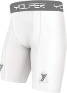 youper compression hockey shorts pocket sports & fitness logo