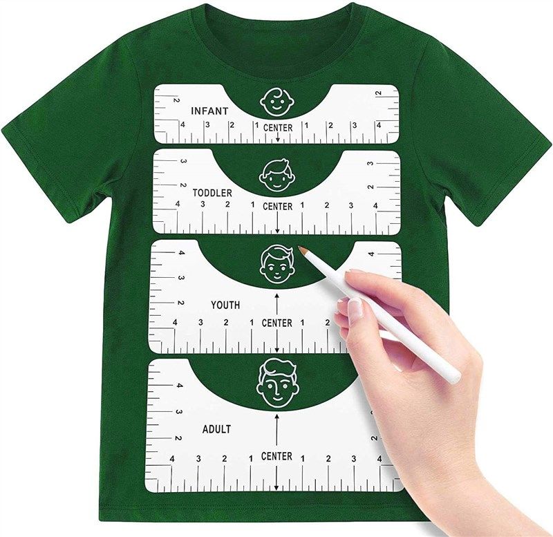 t shirt alignment ruler measurement fashion sewing for sewing notions & supplies logo