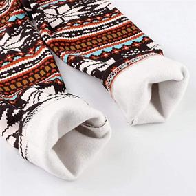 img 2 attached to 🦌 Winter Wonderland: Toddler Reindeer Leggings - Festive Attire for Girls!