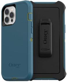 img 4 attached to OtterBox Defender Series SCREENLESS Edition Case For IPhone 12 Pro Max - Teal ME About IT (Guacamole/Corsair)