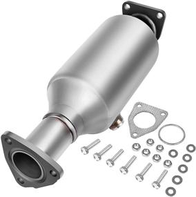 img 4 attached to 🚗 AUTOSAVER88 Catalytic Converter Honda Accord 2.3L 1998-2002 - Direct-Fit Stainless Steel, High Flow Series, EPA Compliant